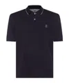 Brunello Cucinelli Polo Collared Shirt Short Sleeves In Black