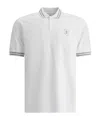 Brunello Cucinelli Logo-print Polo Shirt In White