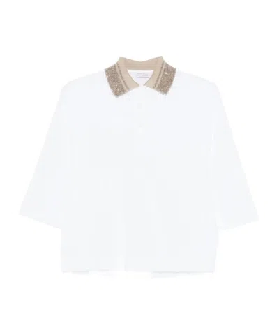 BRUNELLO CUCINELLI SHORT-SLEEVED POLO SHIRT