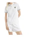 Brunello Cucinelli Short-sleeved Polo Shirt In White
