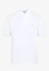 Brunello Cucinelli Short-sleeved Polo T-shirt In White