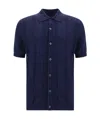 Brunello Cucinelli Polo Shirt In Black