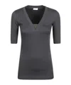Brunello Cucinelli Short-sleeved Shirt In Black
