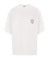 Brunello Cucinelli Logo-embroidered T-shirt In White