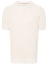 BRUNELLO CUCINELLI SHORT-SLEEVED jumper WITH BUTTONING