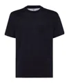 Brunello Cucinelli T-shirt In Black