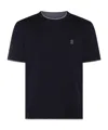 Brunello Cucinelli Short-sleeved T-shirt In Black
