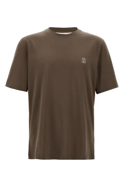 BRUNELLO CUCINELLI SHORT-SLEEVED T-SHIRT