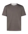 Brunello Cucinelli Short-sleeved T-shirt In Gray