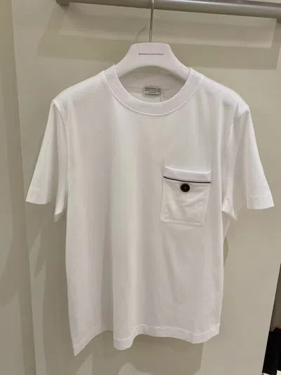 Brunello Cucinelli Short-sleeved T-shirt In Nude