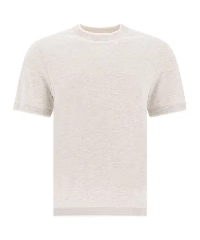Brunello Cucinelli Short-sleeved T-shirt In White