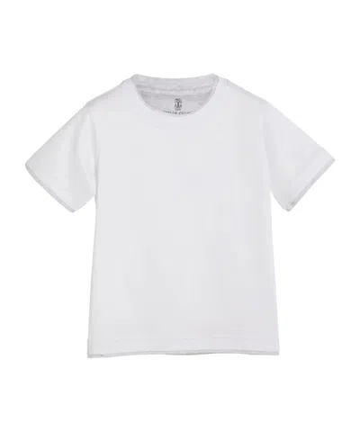 Brunello Cucinelli Short-sleeved T-shirt In White