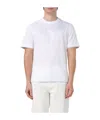 Brunello Cucinelli White Cotton Faux Layering T-shirt In White