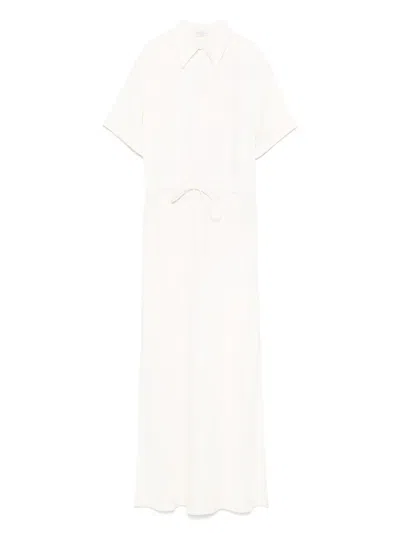 Brunello Cucinelli Short-sleeves Maxi Dress