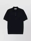 Brunello Cucinelli Short Sleeves Polo Collar Ribbed Cuffs