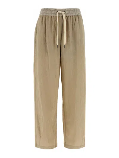 BRUNELLO CUCINELLI SHORTS - BEIS