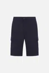 Brunello Cucinelli Men Double French Terry Bermuda Shorts