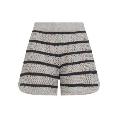 Brunello Cucinelli Shorts In Beige