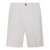 Brunello Cucinelli Cotton Bermuda Shorts Bermuda And Short White In Beige