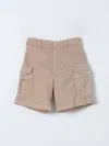 BRUNELLO CUCINELLI 短裤 BRUNELLO CUCINELLI 儿童 颜色 米色,F46642022