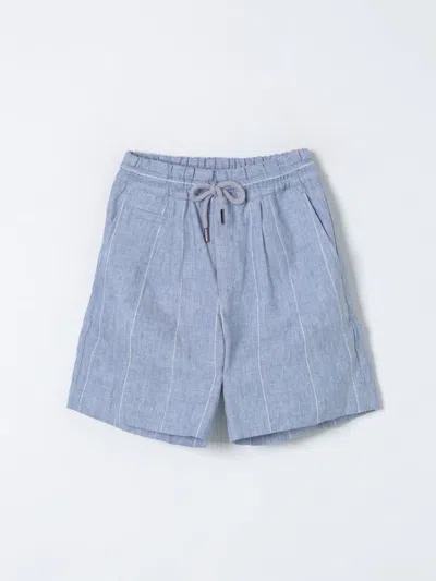 Brunello Cucinelli Shorts  Kids Color Sky