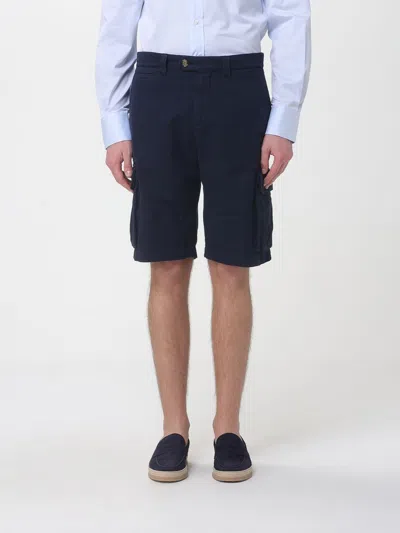 Brunello Cucinelli Shorts Men  In Blue