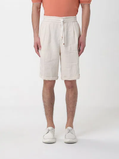 Brunello Cucinelli Shorts Men  In Red