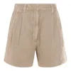Brunello Cucinelli Cotton Blend Bermuda Shorts In Multicolor