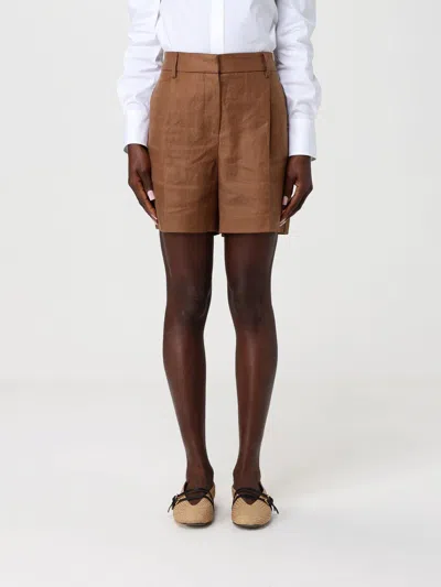 Brunello Cucinelli Shorts  Woman Color Brown