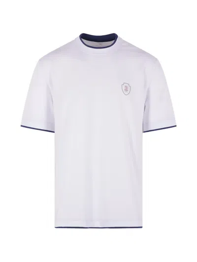 Brunello Cucinelli Short-sleeve T-shirt In White