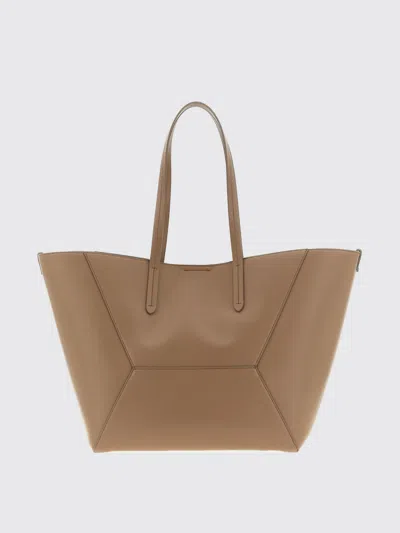 BRUNELLO CUCINELLI TOTE BAGS BRUNELLO CUCINELLI WOMAN COLOR BEIGE,H27965022