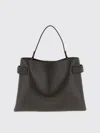 Brunello Cucinelli Women Top-handle Essence Bag In Calfskin With Precious Bands In Black