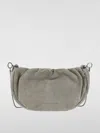 Brunello Cucinelli Suede Shoulder Bag In Green