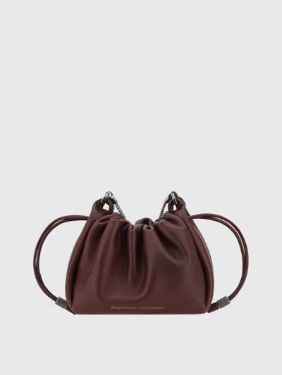 Brunello Cucinelli Shoulder Bag  Woman Color Ruby In Red