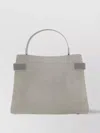 Brunello Cucinelli Shoulder Bag With Geometric Design And Calfskin Material