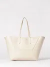 Brunello Cucinelli Small Bc Duo Leather Tote Bag In White