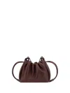 Brunello Cucinelli Women Bucket Mellow Mini Shoulder Bag In Brown