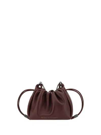 BRUNELLO CUCINELLI BRUNELLO CUCINELLI SHOULDER BAGS