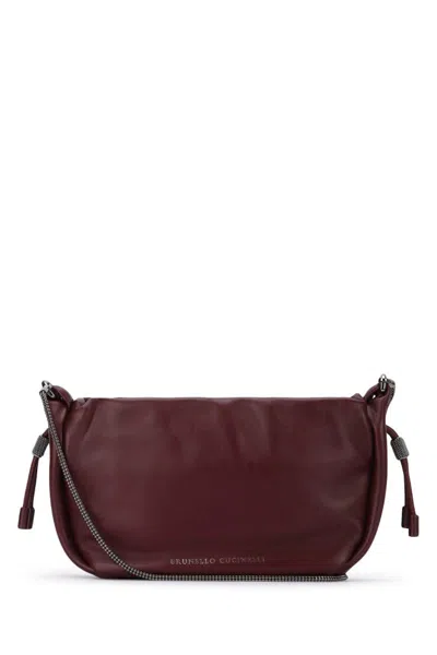 Brunello Cucinelli Shoulder Bags In Red