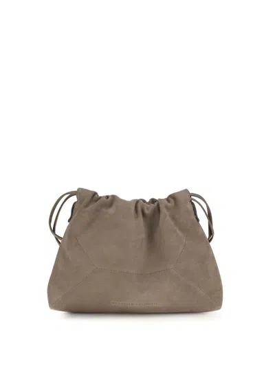 Brunello Cucinelli Shoulder Bags In Brown