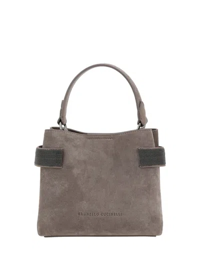 Brunello Cucinelli Shoulder Bags In Brown