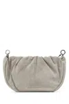 Brunello Cucinelli Suede Shoulder Bag In C2657