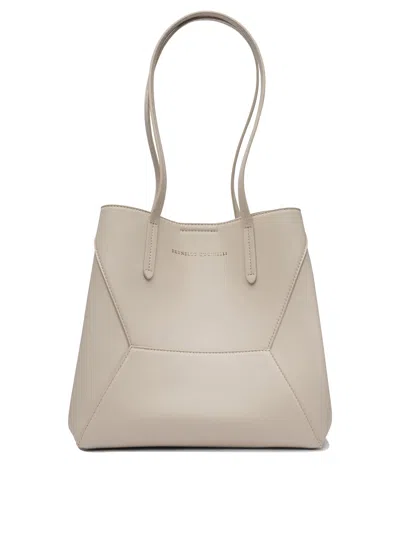 Brunello Cucinelli Shoulder Bags White