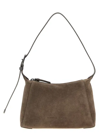 BRUNELLO CUCINELLI BRUNELLO CUCINELLI 'SHOULDER BC DUO' SHOULDER BAG