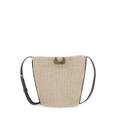 Brunello Cucinelli Shoulder-strap Bag In Sand