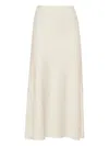 Brunello Cucinelli Side-split Midi Skirt