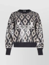 Brunello Cucinelli Sequin-embellished Printed Sweatshirt