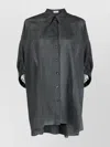 Brunello Cucinelli Silk And Cotton Blend Shirt