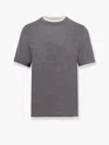 Brunello Cucinelli Basic Silk-blend T-shirt