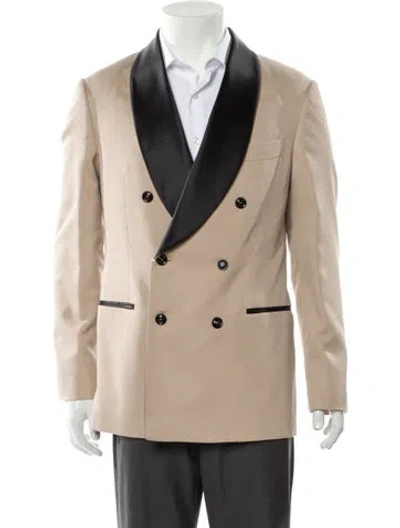 Pre-owned Brunello Cucinelli Silk Blazer In Neutral